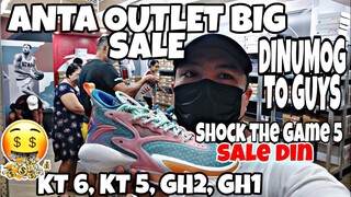 BIG SALE SA ANTA OUTLET 65% OFF SALE KT 6,KT5,GH2, SHOCK D GAME 5 SOLID COLORWAYS BASKETBALL SHOES