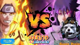 Naruto VS Sasuke|| Naruto DiHajar Abis-Abisan 1 Round  Guys!!! - Game Anime Naruto