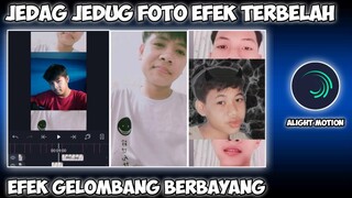 CARA EDIT JEDAG JEDUG FOTO EFEK TERBELAH DI ALIGHT MOTION