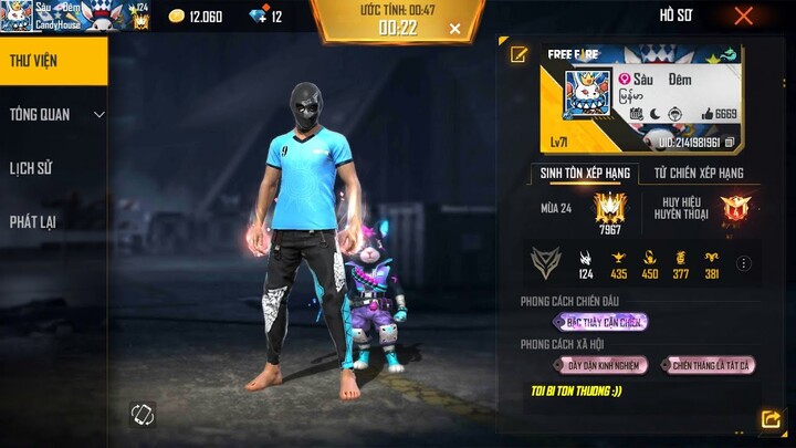 Free Fire - Cách Leo Rank "THÁCH ĐẤU" Và Cái Kết Không Ngờ Tới