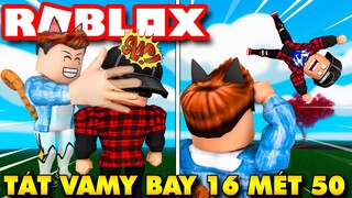 Roblox | KIA MANG GĂNG TAY TÀNG HÌNH TÁT VAMY SẤP MẶT BAY 16 MÉT 50 - Slap Battles | KiA Phạm