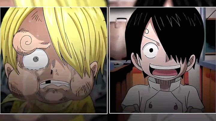 sanji keceh yang mana nih rambut hitam apa pirang#onepiece