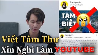 Kênh Youtube THƠ NGUYỄN "ẨN" Hết Video, "TẮT KIẾM TIỀN" Và Nói Lời TẠM BIỆT