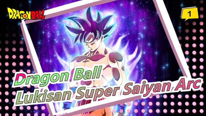 [Dragon Ball] Melukis Seluruh Super Saiyan Arc di Satu Kertas (menggambar & mewarnai #048)_1