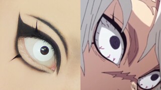 Shinazugawa Sanemi 不死川 実弥 | Tutorial: Anime Eye Makeup 300