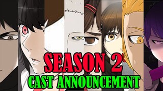 Tower of God Dub: Season 2 - Team Sweet and Sour (Cast Announcement)