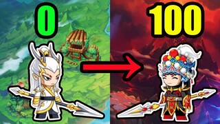 开局氪5W点券？挑战从零开始暴力通关【造梦无双】#01