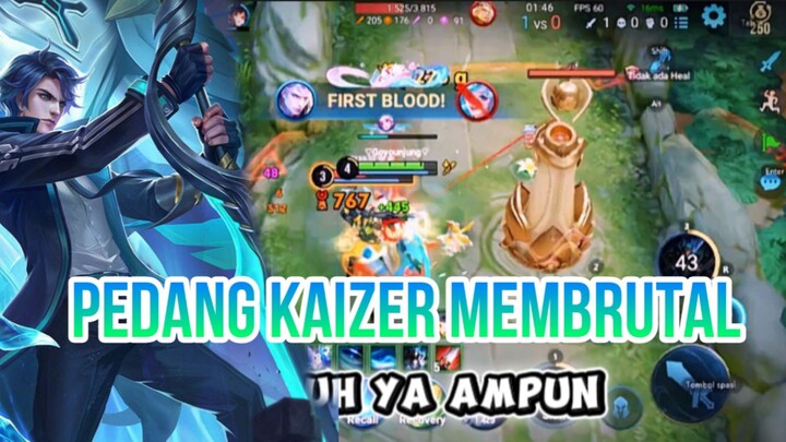 PEDANG KAIZER MEMBRUTAL