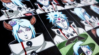 Drawing Akatsuki members as Otsutsuki clan members | Naruto Shippuden