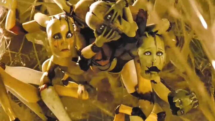 The terrifying Spider Puppet Monster Snatches Human Heads and Wears Them on Its Own Body