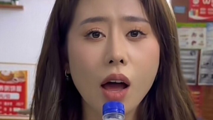 My sister-in-law performs a talent show using mineral water, her loneliness left untold.
