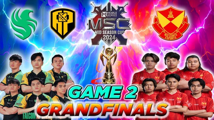 FALCONS APBREN VS. SRG [FULLGAME 2] MSC 2024 GRANDFINALS