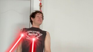 Fire a laser first thing in the morning