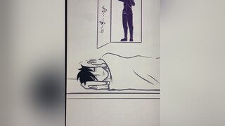 Original Idea from  ! Gojo waking up his student anime manga jujutsukaisen megumi itadoriyuuji nobarakugisaki gojo fy