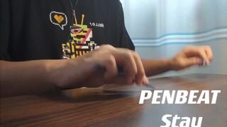 Hit Sync Rythym Beats of 'Stay' with Two Pens