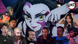 TANJIRO VS DAKI ! DEMON SLAYER SEASON 2 EPISODE 4 BEST REACTION COMPILATION