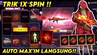 TRIK 1X SPIN EVO GUN M4A1 INFERNAL DRACO | SPIN HOKI EVO GUN 2JT | FREE FIRE TERBARU