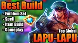 Lapu-Lapu Best Build 2021 | Top 1 Global Lapu-Lapu Build | Lapu-Lapu - Mobile Legends