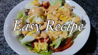 CHICKEN VEGETABLE SALAD WITH EGG | Ce Sanchez