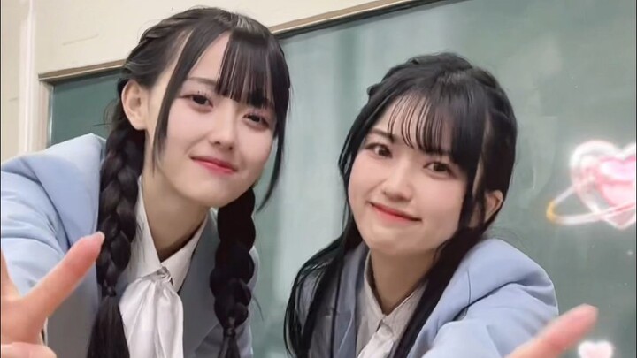 【星谷美来】2024.02.25 Tik Tok 两位老婆星期五的早安