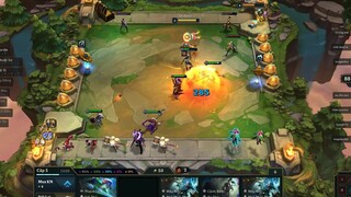 THUẬT SƯ + BĂNG ĐẢNG _ MORGANA + BUFF CẶP ĐÔI HOÀN CẢNH CARRY CỰC KHỎE _ DTCL MÙ