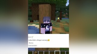 Hehee Villager Sngt Senang😎📸minecraft