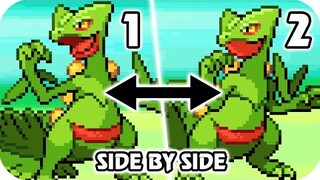 Pokémon Diamond & Pearl : All Sprite Animations Comparison (HQ)