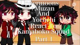 //Uppermoons + Muzan And Yoriichi React To Kamaboko Squad\\ || Part 1 || /Demon Slayer\ |Spoilers!|