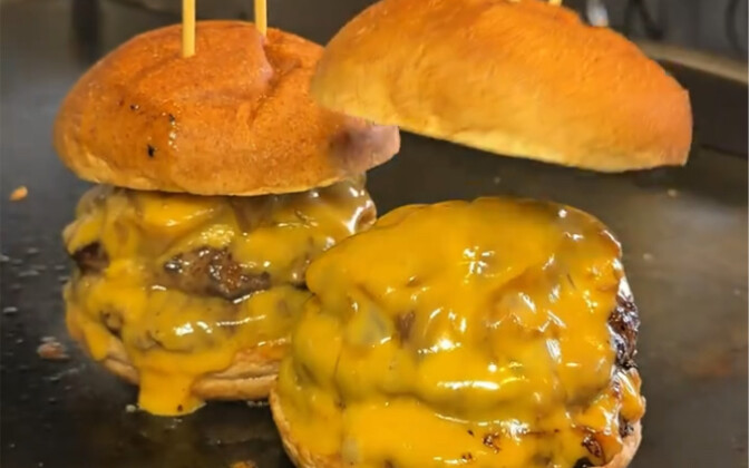 Griddle Burger!!