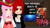 Past Emperors Reacts To Luffy | 🇺🇸/🇧🇷 | 1/2 | One Piece Gacha Club | Past Yonko Reacts 💗