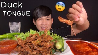 MUKBANG ASMR EATING DUCK TONGUE | អណ្តាតទាបំពង