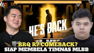 Pak AP Full Senyum || RRQ R7 Comeback Untuk Membela Timnas MLBB Indonesia