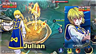 RIVIEW SKIN JULIAN "KURAPIKA", EFEKNYA BAGUS TAPI... - MLBB HUNTER x HUNTER