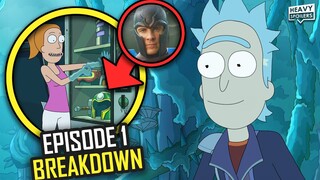 RICK AND MORTY Season 6 Episode 1 Breakdown | Easter Eggs, Things You Missed And Ending Explained