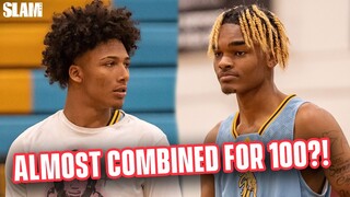 MIKEY WILLIAMS AND JJ TAYLOR NEARLY COMBINE FOR 100?! 🤯