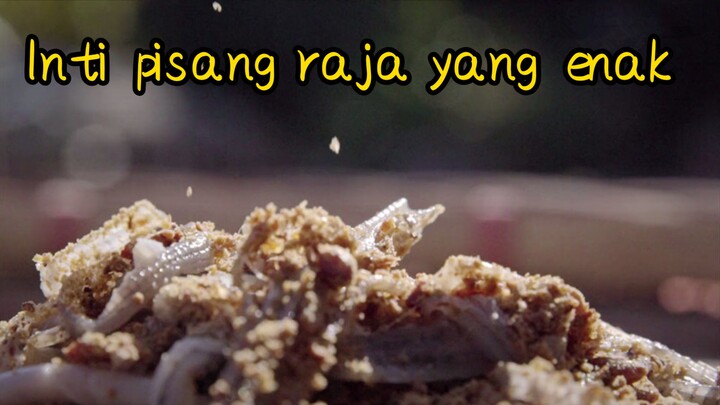 Inti pisang raja yang enak