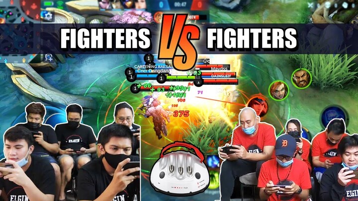 FIGHTERS VS FIGHTERS - LOSING TEAM WILL BE ELECTROCUTED - ME AND THE BOYS #20