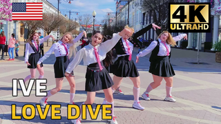【油管搬运】美国青春校园风气息-IVE《LOVE DIVE》翻跳