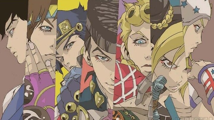 【MAD/前方高燃/JOJO的奇妙冒险】这就是乔斯达家族代代相传的黄金精神啊！！！