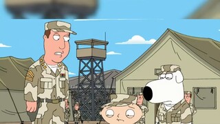 Dumpling Brian joins the army and is reprimanded by the instructor because of his height
