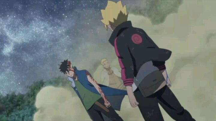 pertarungan epic Boruto dan kawaki