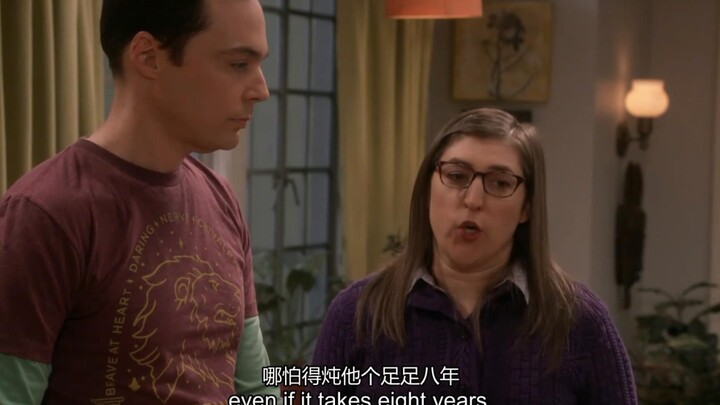 【TBBT】谢耳朵：你听起来很有经验，对谁用过吗？艾米：没有！绝对没有！嘘～