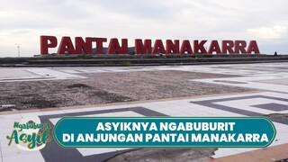 NGABUBURIT ASYIK: Nikmati Sore Sembari Berburu Takjil di Anjungan Pantai Manakarra Mamuju