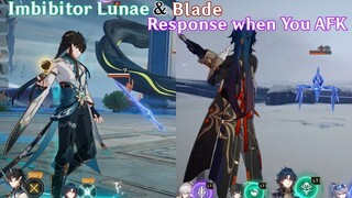 Imbibitor Lunae & Blade response when You AFK during Battle | Honkai Star Rail