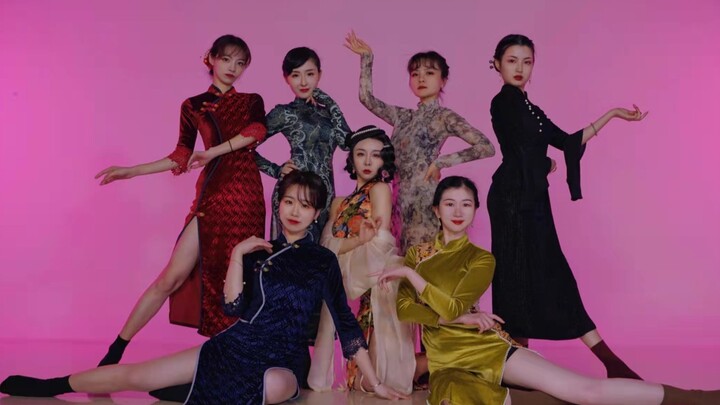 A gathering of old darlings! (Mature style of cheongsam)