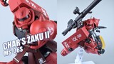 [Comments and comments] The real man's Tie Zhagu is here! Bandai GFFMC Char's Zaku 2 Alloy Finished 