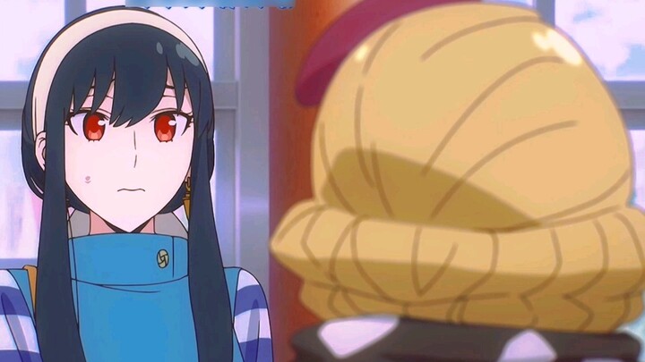 Anya is happy to get a "Penguin Agent"!