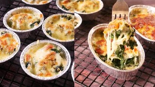 ผักโขมอบชีส สูตรเป๊ะชีสยืด ทำกินทำขาย ฺBaked Spinach with Cheese|Krua Maenai|ครัวแม่นาย