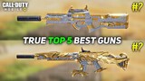 True Top 5 best Guns in Cod Mobile Season 2 #codm