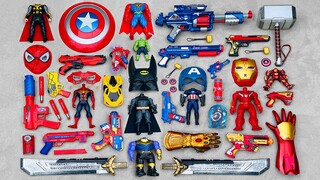 Looking for Spider Man Action Series Guns & Equipment, Infinity Gauntlet, Thor Mjollnir,AXE